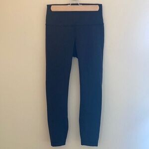Lululemon 25” Thicker Align Black High-Waisted Leggings